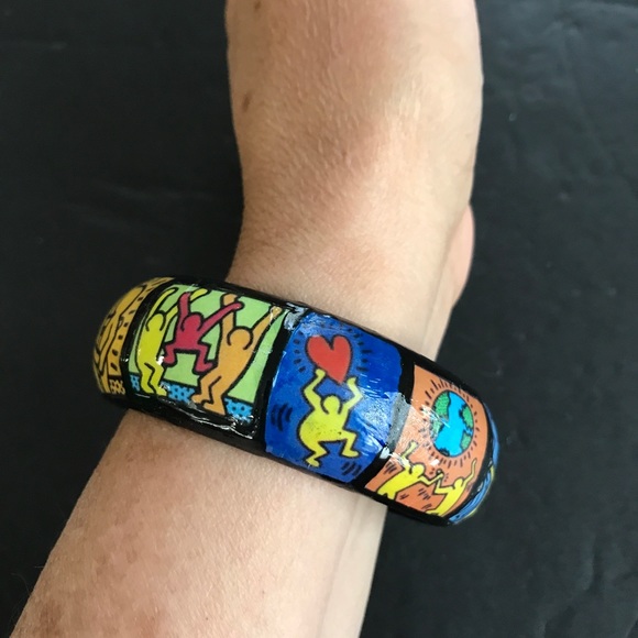 keith haring bracelet